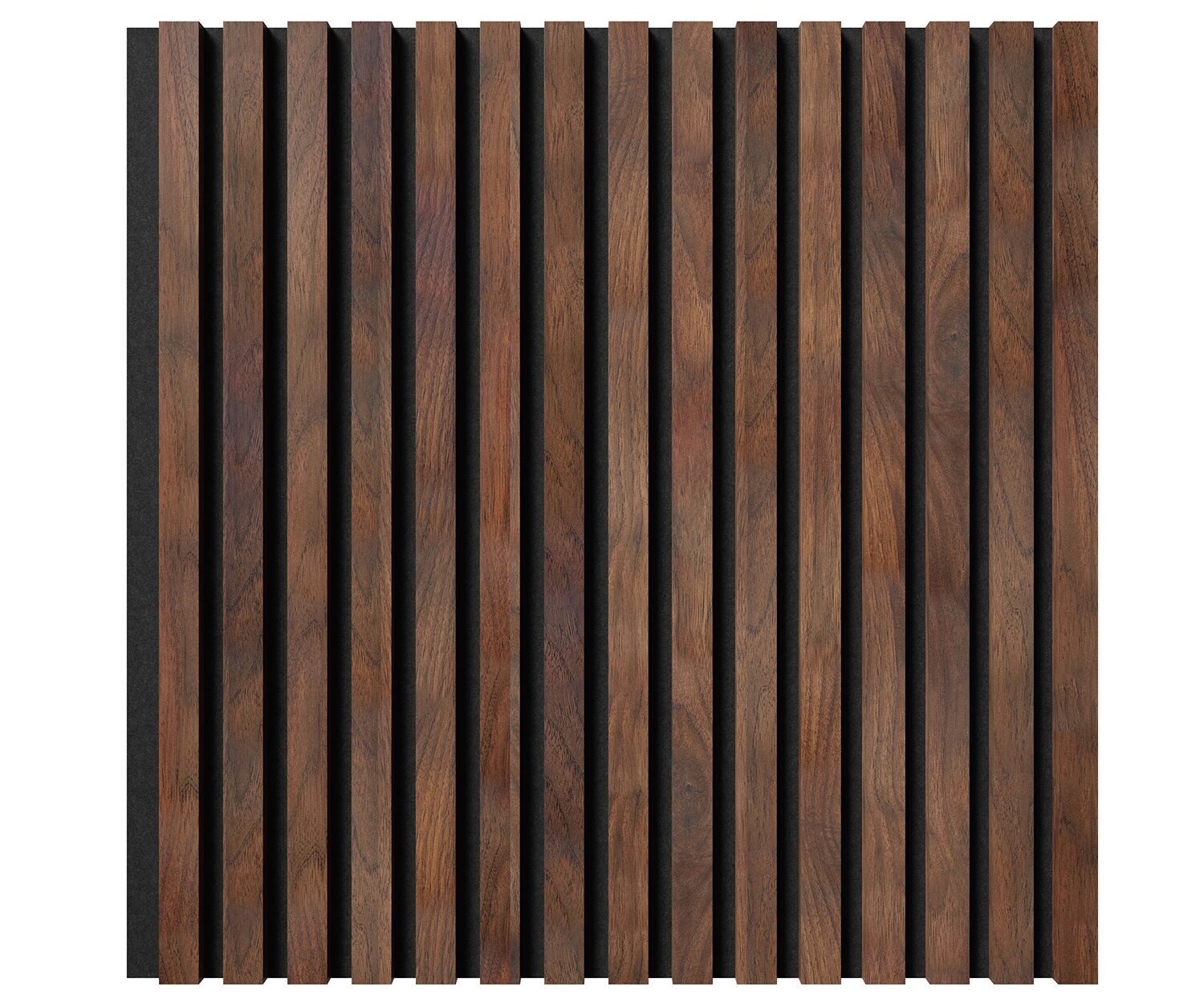 Акустическая стеновая панель Cosca Decor, дуб Барон темный, 600х600